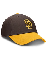 Nike Men's Brown San Diego Padres Club Performance Adjustable Hat