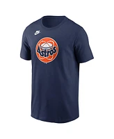 Nike Men's Navy Houston Astros Cooperstown Collection Team Logo T-Shirt