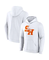 Fanatics Men's White Sam Houston State Bearkats Primary Logo Pullover Hoodie