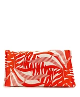 Pre-Owned Hermes Tigre A L'Ananas Beach Bag Printed Toile
