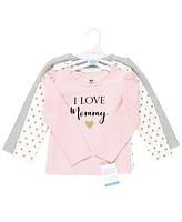 Hudson Baby Baby Girls Hudson Long Sleeve T-Shirts Mommy, 18-24 Months