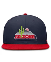 Nike Men's Navy/Red Arizona Wildcats Two-Tone Primetime Performance Fitted Hat