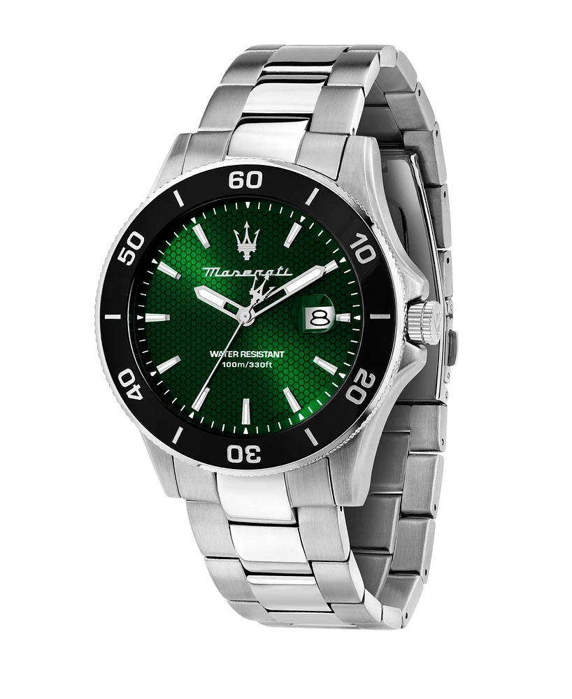 Maserati Men's Date Stainless Steel Watch, 43mm