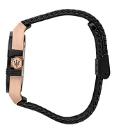 Maserati Men's Date Black Metal Band Watch, 42mm