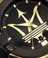 Maserati Men's Date Gold Metal Band Watch, 42mm