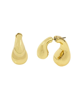 Steve Madden Teardrop Jacket Earrings