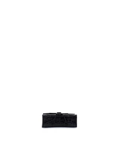 Pre-Owned Balenciaga Mini Hourglass Chain Top Handle Bag Embossed Leather