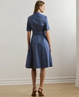 Lauren Ralph Cotton Shirtdress