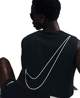 Nike Sportswear Women's Club Cotton Sleeveless Cropped Logo T-Shirt