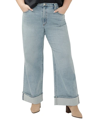 Silver Jeans Co. Plus Highly Desirable High Rise Wide Leg