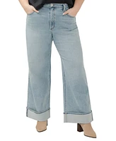 Silver Jeans Co. Plus Highly Desirable High Rise Wide Leg