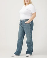 Silver Jeans Co. Plus Mid Rise Baggy Bootcut