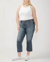 Silver Jeans Co. Plus Suki Mid Rise Curvy Fit Flare