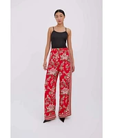 Raishma Studio Women's Hallie Red Trousers