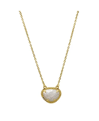 Adornia Fine Birthstone Necklace 14k Gold Vermeil