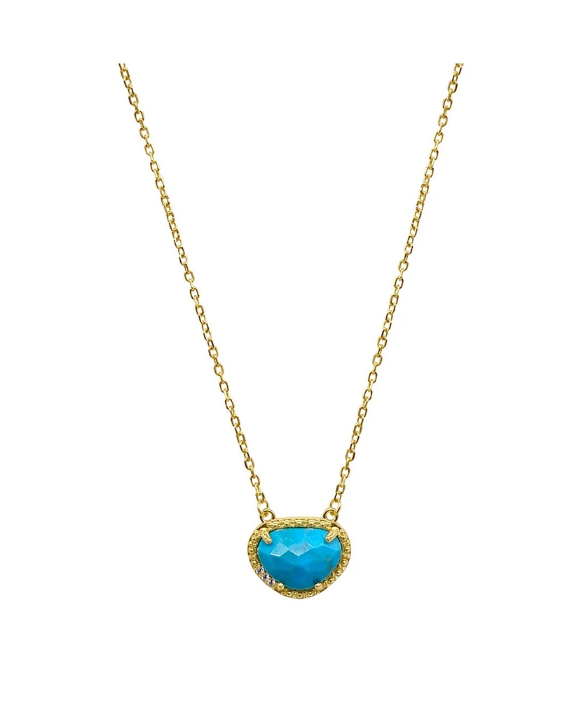 Adornia Fine Birthstone Necklace 14k Gold Vermeil