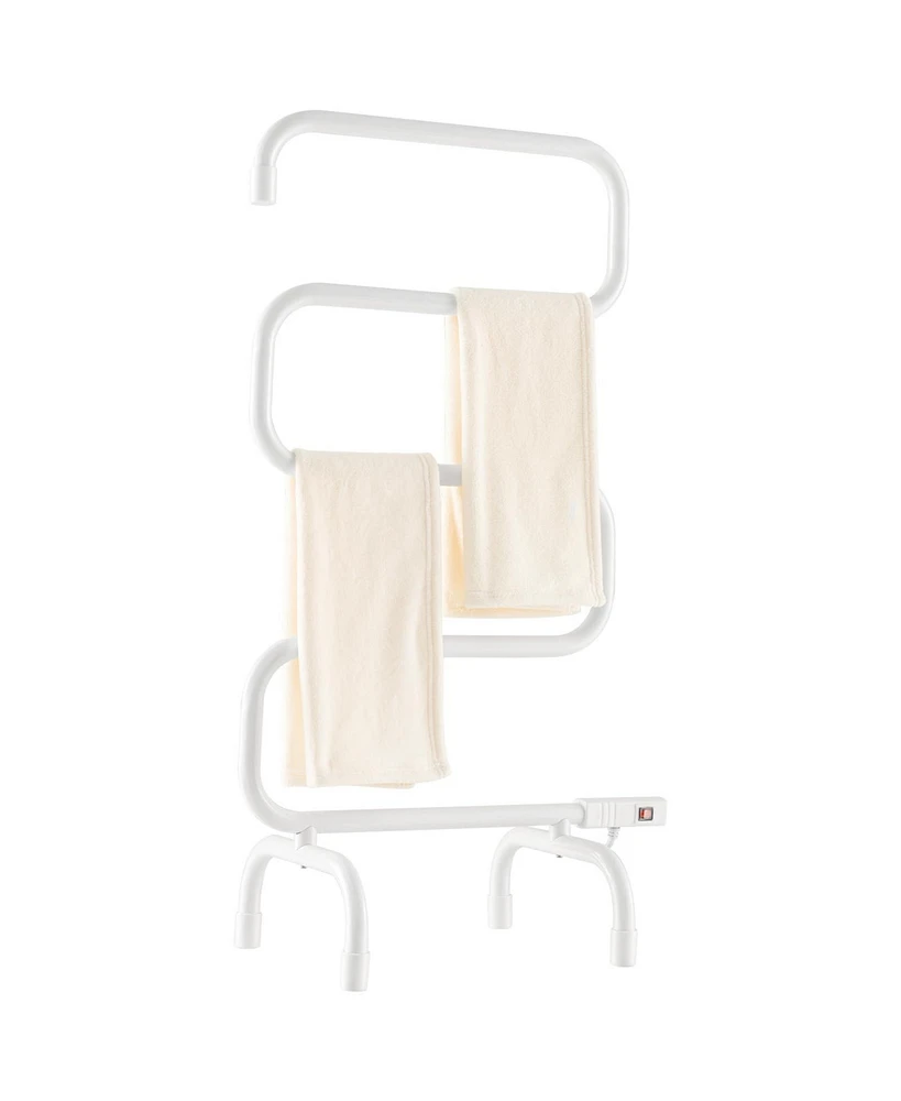 100W Electric Towel Warmer Drying Rack
