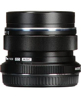 Olympus M.Zuiko Digital Ed 12mm f/2 Lens for Micro Four Thirds, Black