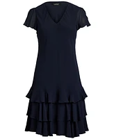 Lauren Ralph Women's Georgette Drop-Waist Dress