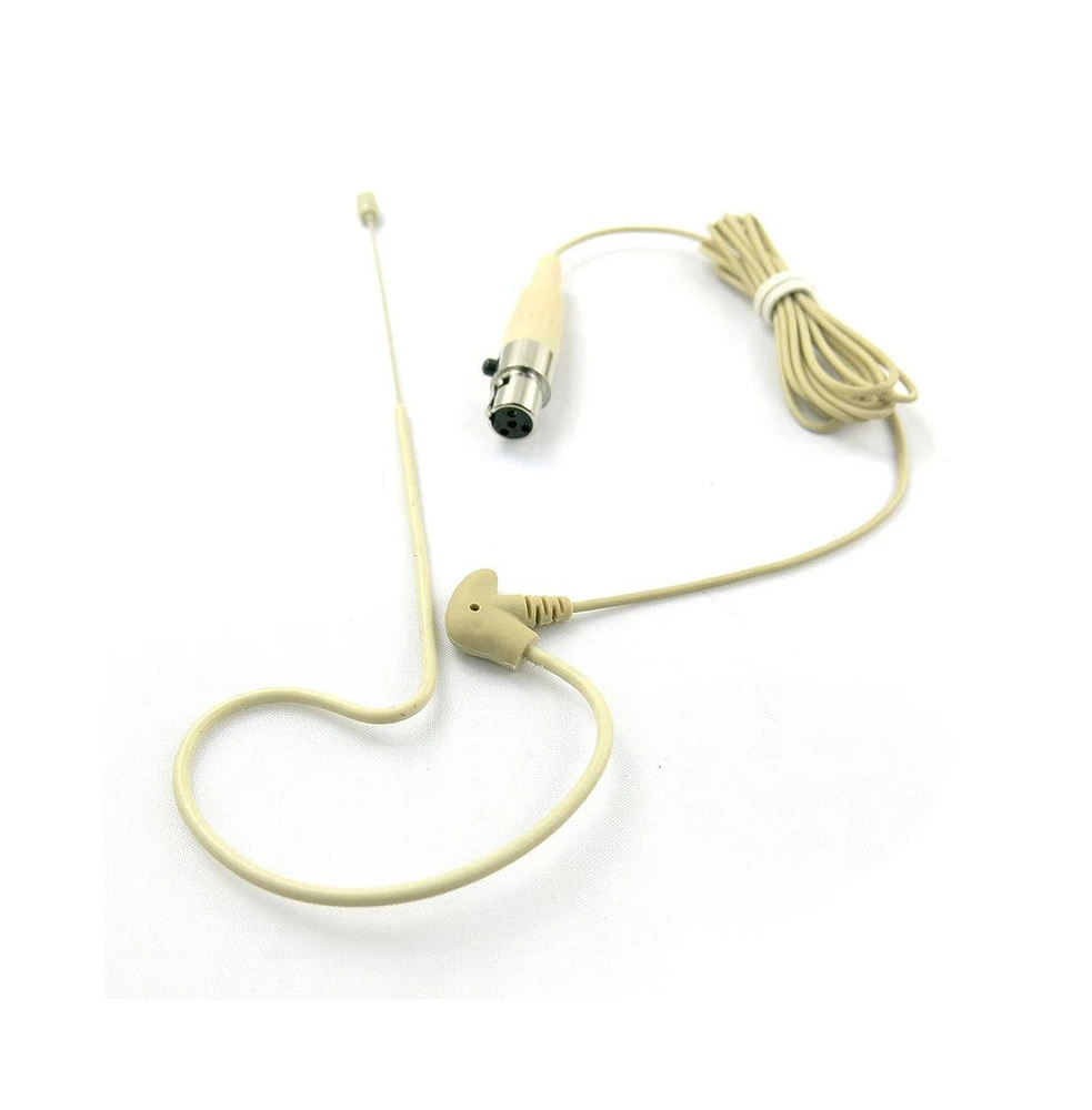 Pyle 4-Pin Xlr Ear-Hanging Omni-Directional Microphone Compatible with Shure Systems