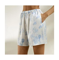Lilysilk Women's La Terra Short Silk Pajama Set