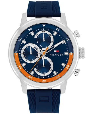Tommy Hilfiger Men's Multifunction Silicone Strap Watch