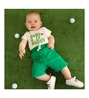 Sweet Wink Baby Boys Dad's Golf Buddy Short Sleeve Bodysuit