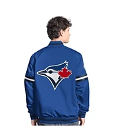 Starter Men's Royal Toronto Blue Jays Scout Full-Snap Varsity Jacket
