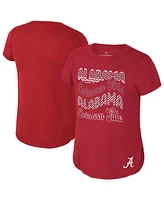 Colosseum Big Boys and Girls Crimson Alabama Tide Rogan T-Shirt