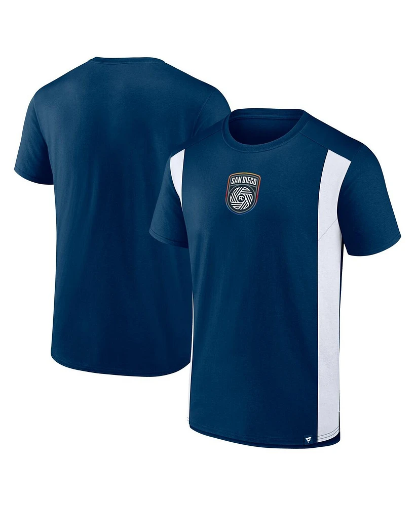 Fanatics Men's Navy San Diego Fc Golden Goal T-Shirt