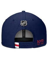 Fanatics Men's Navy New York Rangers Authentic Pro Prime Snapback Hat