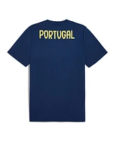 Puma Men's Navy Portugal National Team Casuals T-Shirt