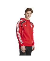 Adidas Men's Red New York Bulls 2025 Travel Pullover Hoodie