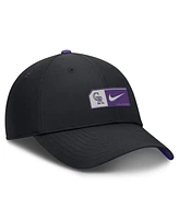 Nike Men's Black Colorado Rockies Club Primetime Adjustable Hat