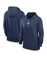 Nike Women's Navy Chicago Cubs City Connect Practice Performance Pullover Hoodie