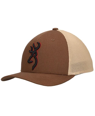 Browning Men's Brown Bloodline Trail Trucker Flex Hat
