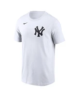 Nike Men's Paul Goldschmidt White New York Yankees Fuse Name Number T-Shirt