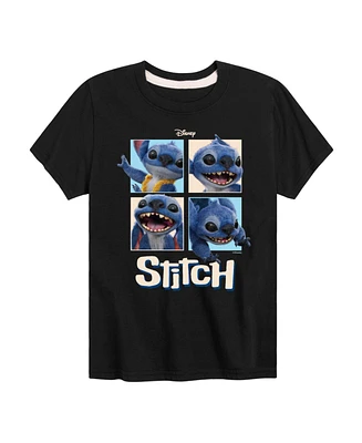 Hybrid Big Boys Lilo Stitch Live Action Graphic T-Shirt