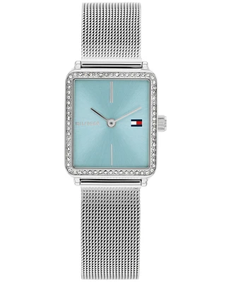 Tommy Hilfiger Women's Quartz Silver-Tone Stainless Steel Bracelet Watch, 21.3mm