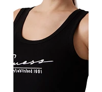 Guess Women's Embroidered Logo Tank Dress
