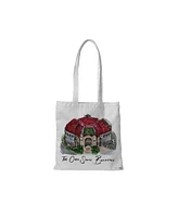 Indigo Falls White Ohio State Buckeyes Laura Wilcox Designs Tote Bag