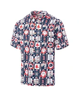 Reyn Spooner Men's Navy Boston Red Sox Champions Scenic Button-Up Shirt