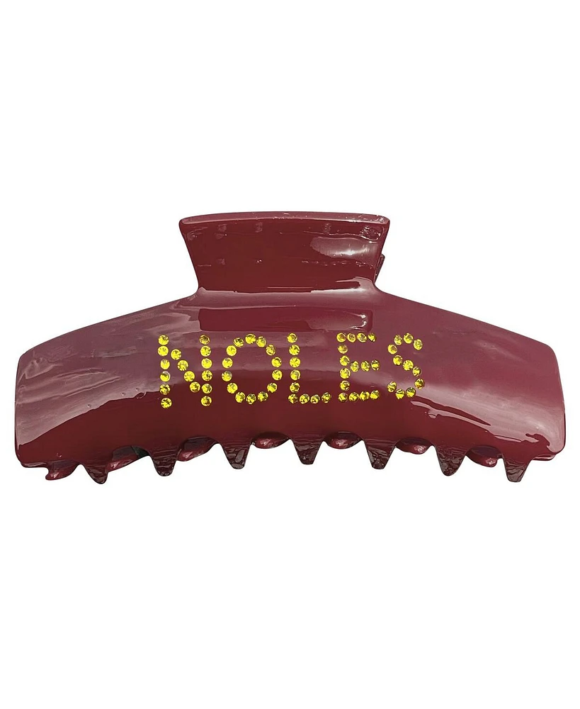 Emerson Street Garnet Florida State Seminoles Rhinestone Claw Hair Clip