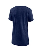Fanatics Women's Navy Cal Bears True Classics Break It Down Tri-Blend T-Shirt