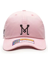 Fan Ink Men's and Women's Pink Inter Miami Cf Bambo Classic Adjustable Hat
