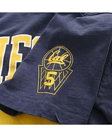 Roots of Fight Men's Jason Kidd Navy Cal Bears Name Number T-Shirt