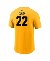 Nike Men's and Women's Caitlin Clark Gold Iowa Hawkeyes Retired Player Name Number T-Shirt