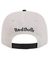 New Era Men's Khaki/Black New York Red Bulls 2025 Jersey Hook 9SEVENTY Stretch-Snap Hat