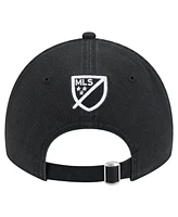New Era Men's Black Chicago Fire 2025 Kickoff 9TWENTY Adjustable Hat