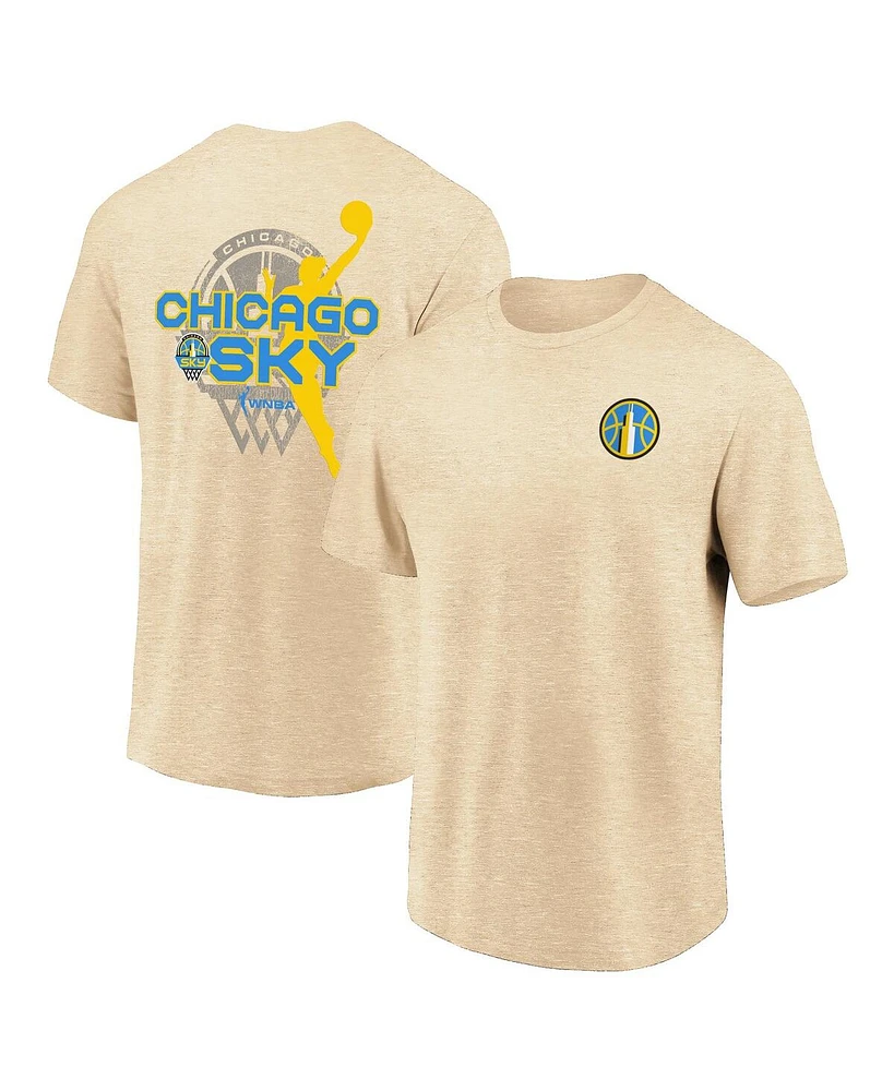 Fanatics Men's and Women's Natural Chicago Sky Wnba Team Elite T-Shirt